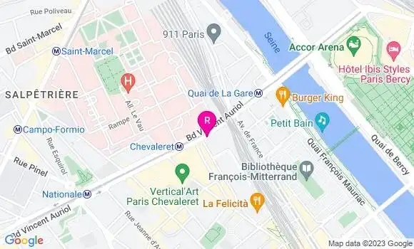 Localisation Restaurant  La Nouvelle Gare