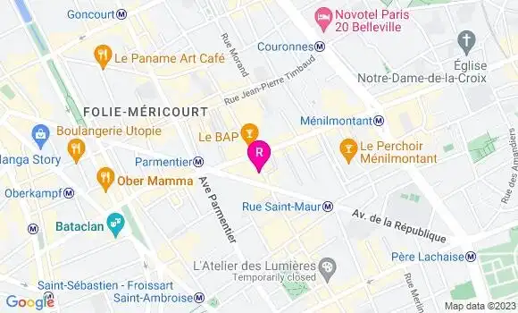 Localisation Restaurant Végétarien Daya
