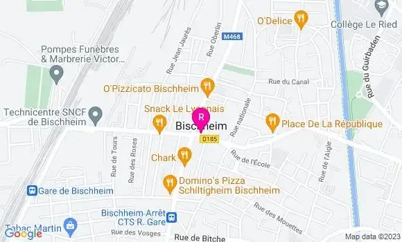 Localisation Pizzeria Dilan