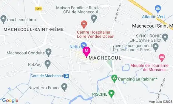 Localisation Restaurant  La Mache