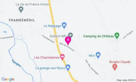 Localisation Restaurant  Le Sunesis