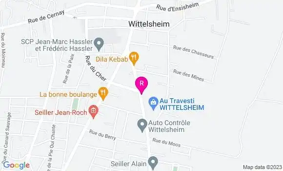 Localisation Auberge au Pressoir