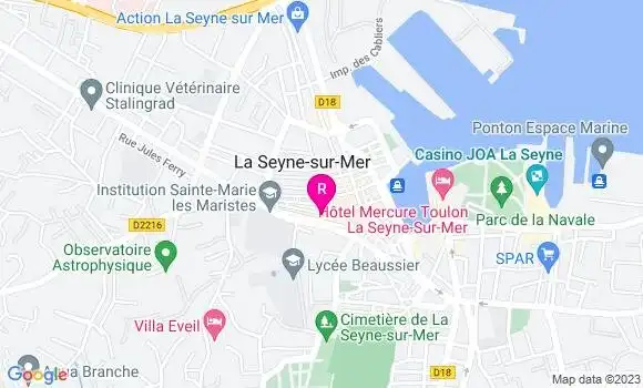 Localisation Restaurant  Le Prince
