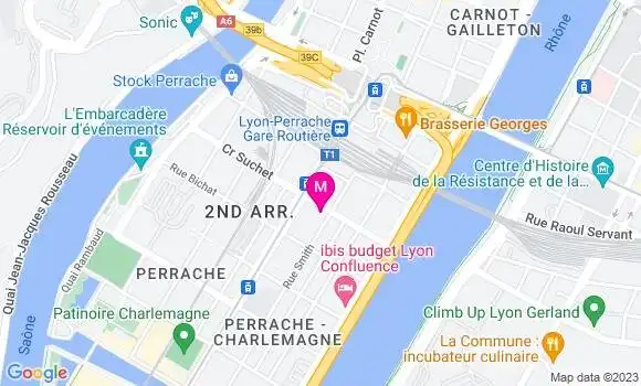 Localisation Restaurant Lounge Ck