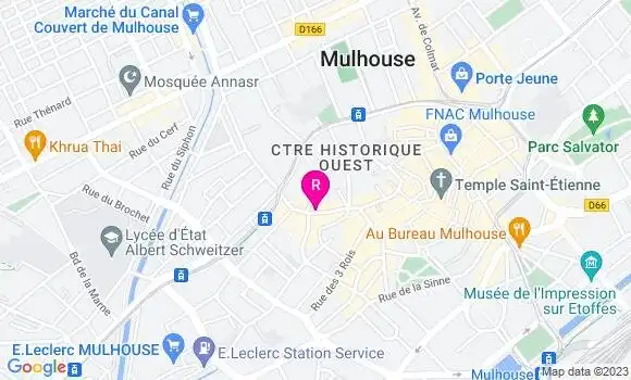 Localisation Restaurant  La Maison du Burger