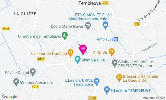 Localisation Restaurant  Au Chapitre Vi