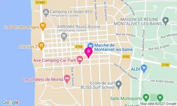 Localisation Restaurant  La Table Paysanne