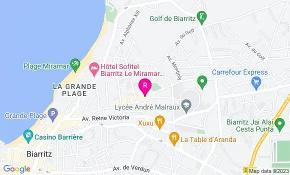 Localisation Restaurant  Demain