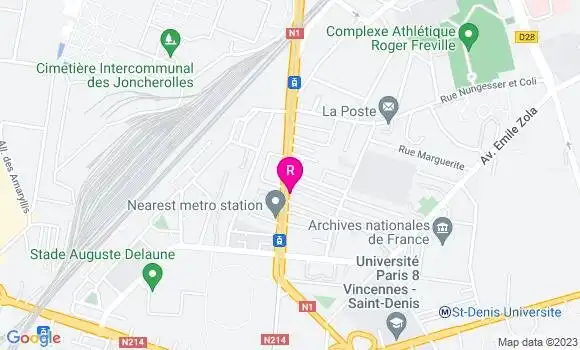 Localisation Pizzeria Verace Pizza