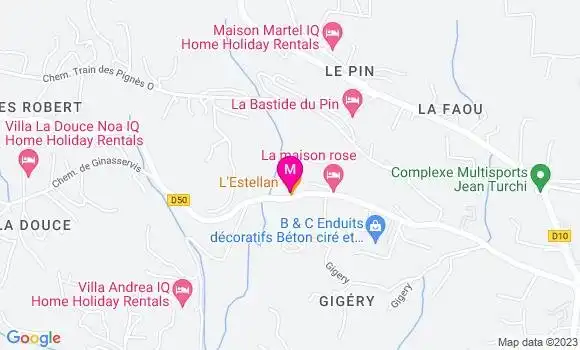 Localisation Restaurant  L