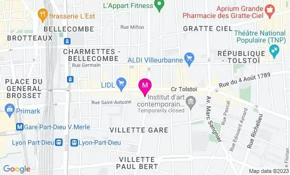 Localisation Restaurant Bar Le Petit Bar