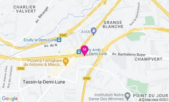 Localisation Restaurant  Le Tarabya