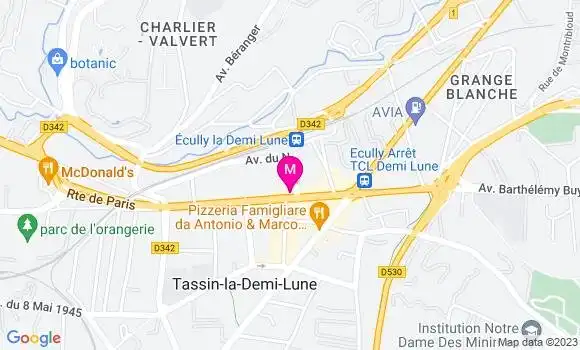 Localisation Restaurant  Le Patio
