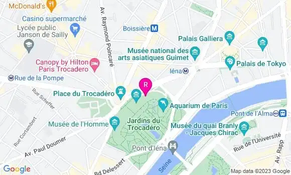Localisation Restaurant  Girafe