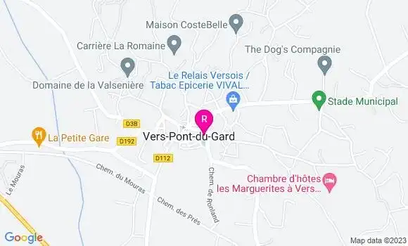 Localisation Restaurant Bar La Grange
