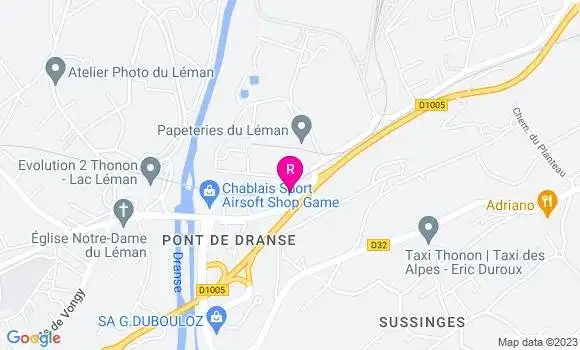 Localisation Restaurant  Le Perroquet