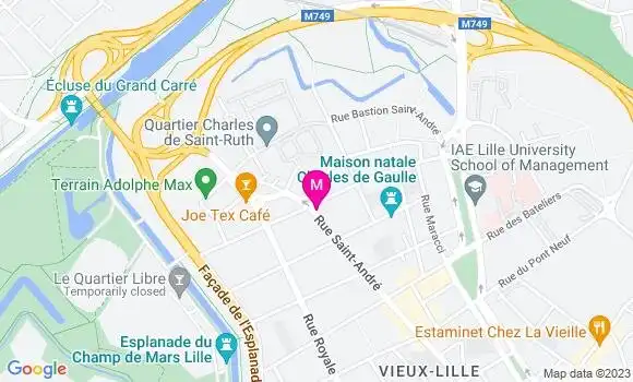 Localisation Restaurant  Le Poisson Roux