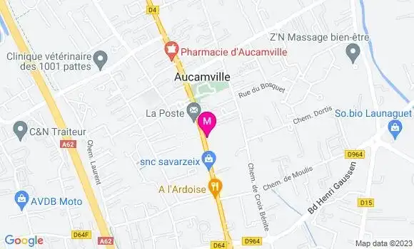 Localisation La Pizzeria Française