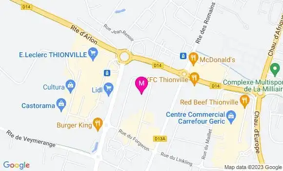 Localisation Restaurant  Max Buffet