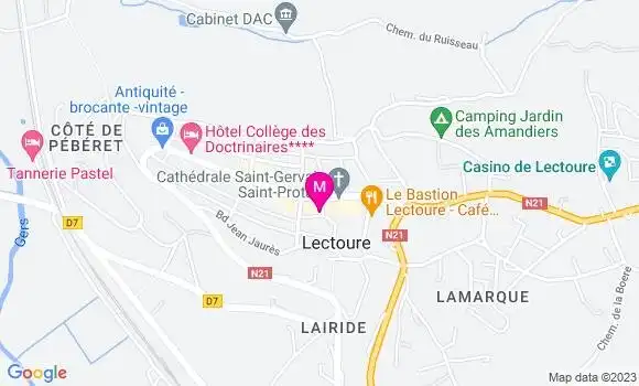 Localisation Restaurant  Racine
