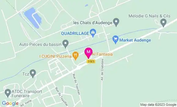 Localisation Restaurant Marocain Al Fantasia