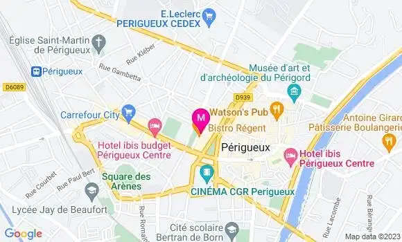 Localisation Bistrot Bistro Régent