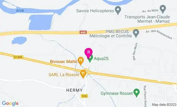 Localisation Restaurant  Bivouac Malté