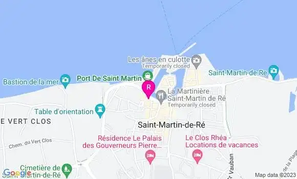 Localisation Restaurant  La Marine
