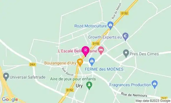 Localisation Restaurant  La Griotte