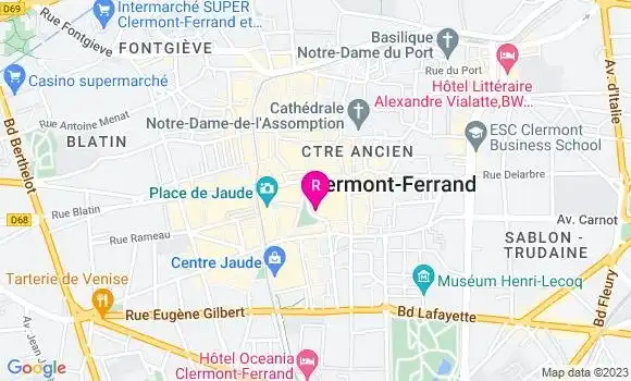 Localisation Crêperie Le Nandou