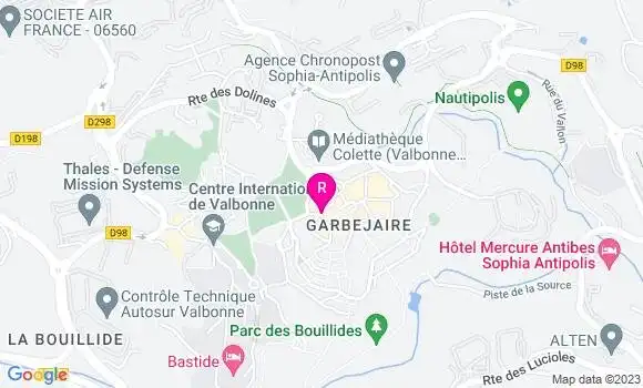 Localisation Restaurant  L