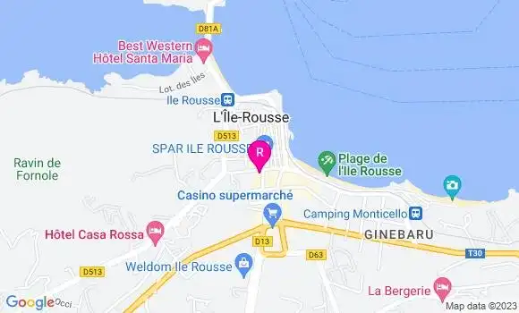 Localisation Restaurant  La Cave