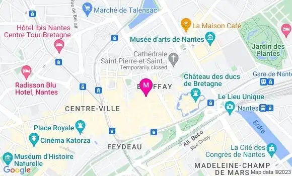 Localisation Crêperie de Briord