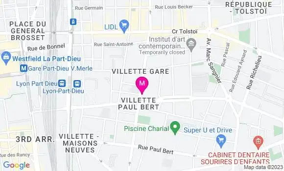 Localisation Restaurant  Comptoir 77