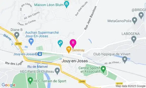Localisation Restaurant  Avila