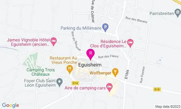 Localisation Pizzeria Au Dagsbourg