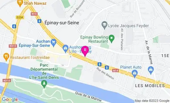 Localisation Restaurant  Le Delim