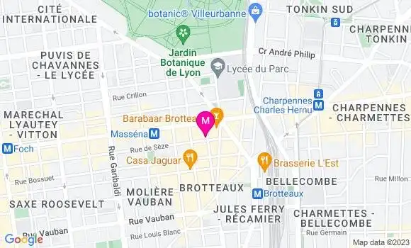 Localisation Les Saveurs du Bistrot