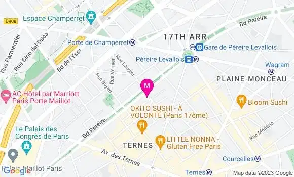 Localisation Bistrot Le Trois Quart
