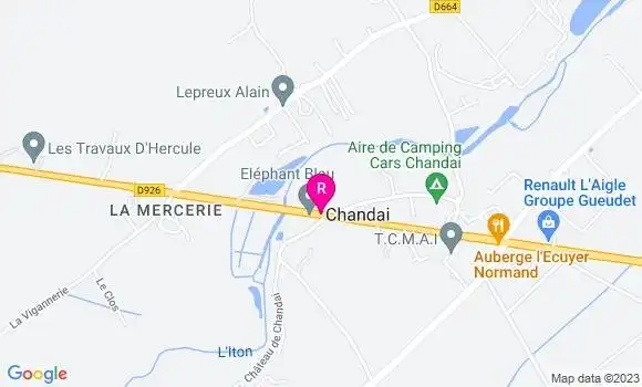 Localisation Restaurant  Le Comptoir d
