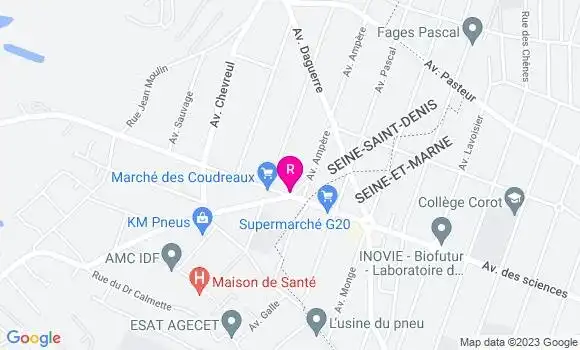 Localisation Restaurant  Le Resto