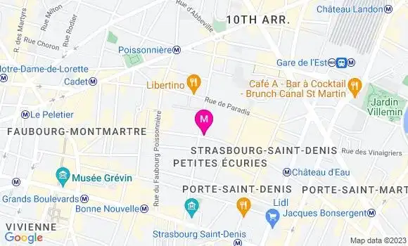 Localisation Restaurant  La Réclame