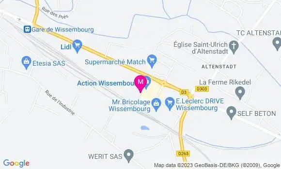 Localisation Restaurant  Royal Wok