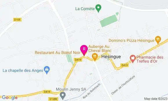 Localisation Restaurant Gastronomique Au Boeuf Noir