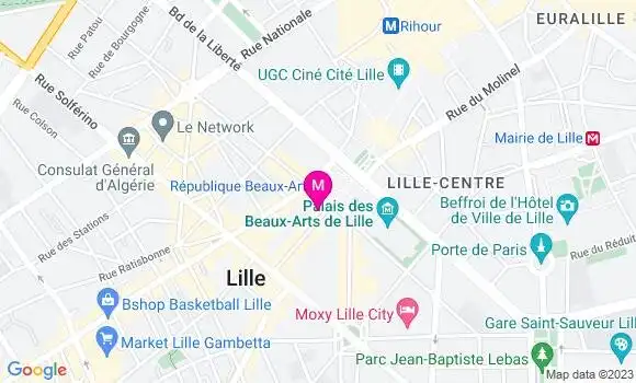 Localisation Restaurant Bar Le Ici