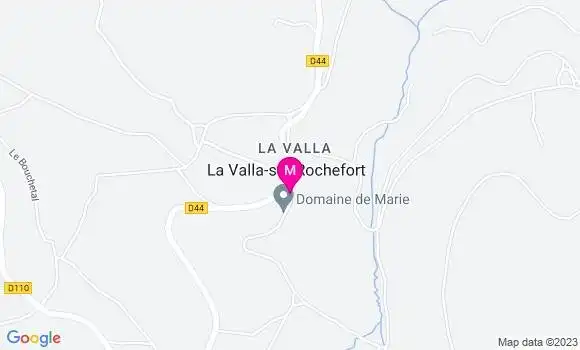Localisation Auberge de la Source
