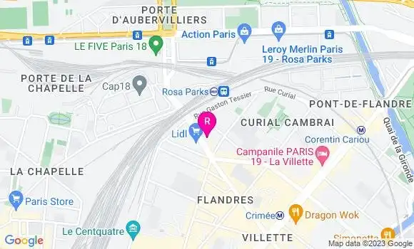Localisation Pizzeria All Five