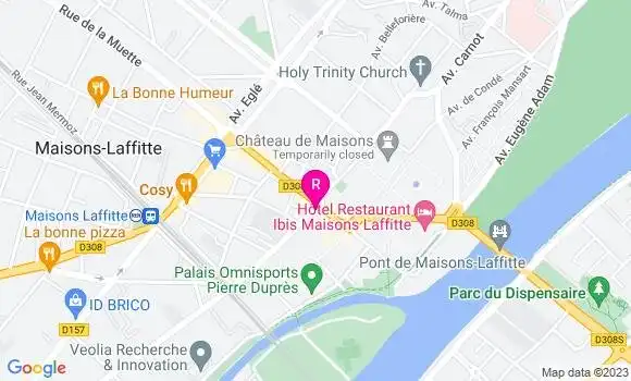 Localisation Restaurant  Bouche a Oreille