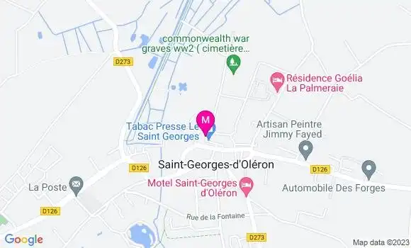 Localisation Crêperie Chez Aliénor