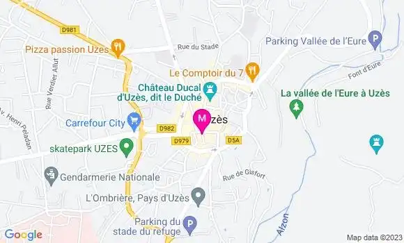 Localisation Restaurant  Oh la Vache